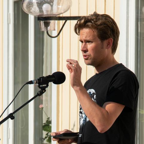 Picture of Micke Larsson, General Secretary of the Development and Sustainability Council in the Bärkraft Network, where NIPÅ is an active participant