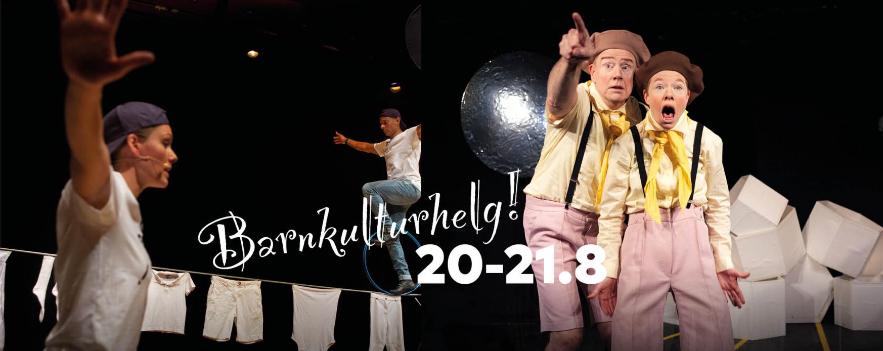 Cirkus Unik och Teater Tre på barnkulturhelgen på Åland 20-21 augusti 2022