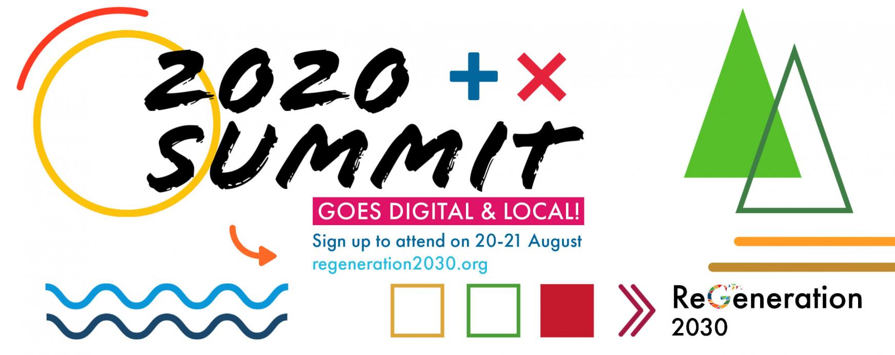ReGeneration Summit 2020. Hub på Nordens institut på Åland 20.21.8