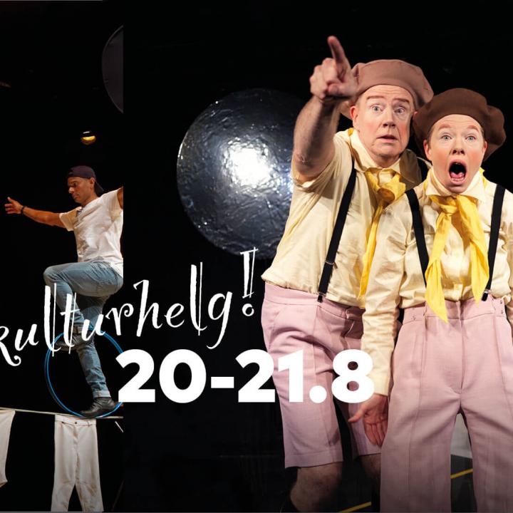 Cirkus Unik och Teater Tre på barnkulturhelgen på Åland 20-21 augusti 2022