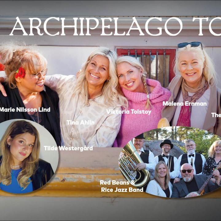 Picture of all artists participating in the Archipelago Tour on Åland 2022