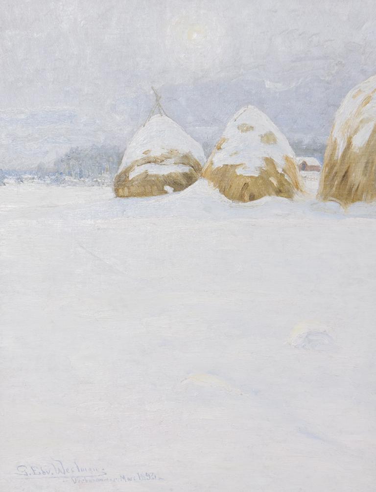 Weather in art - Önningebymuseet, Nordens Institut på Åland
