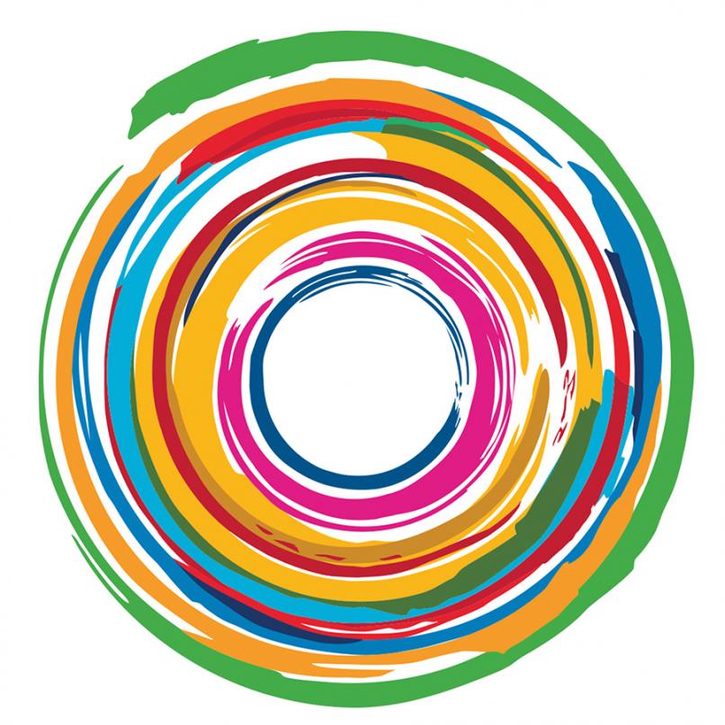 Logotyp Art Agenda 2030, visar kommande utställning på Nordens institut på Åland