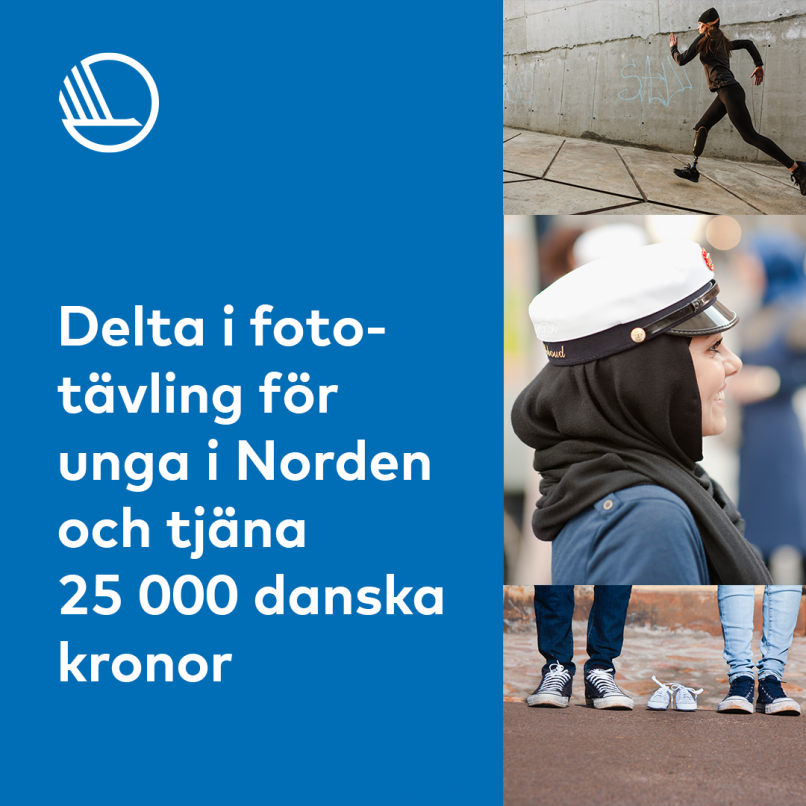 Bild som visar fototävling för unga i Norden.